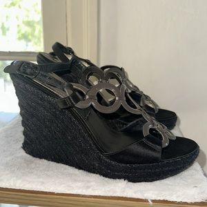 CELINE WEDGES! NWOT!